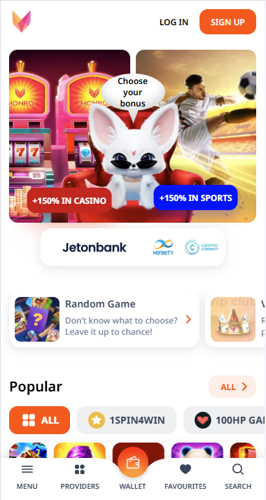 MONRO Casino Online